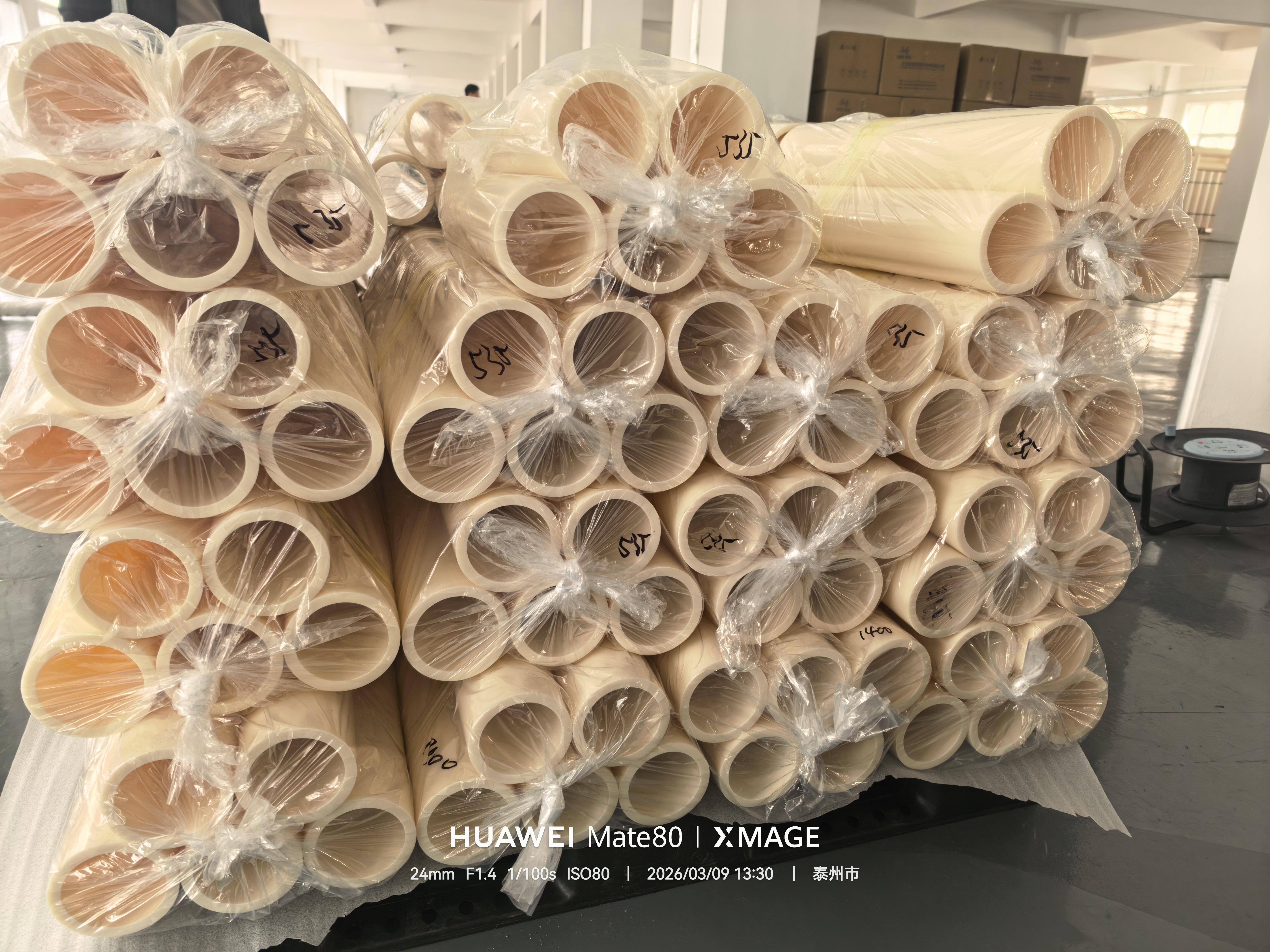 В этом году компания Hongkai Plastics успешно доставила в Фошань первую партию высокопроизводительных сердечников из АБС-пластика.